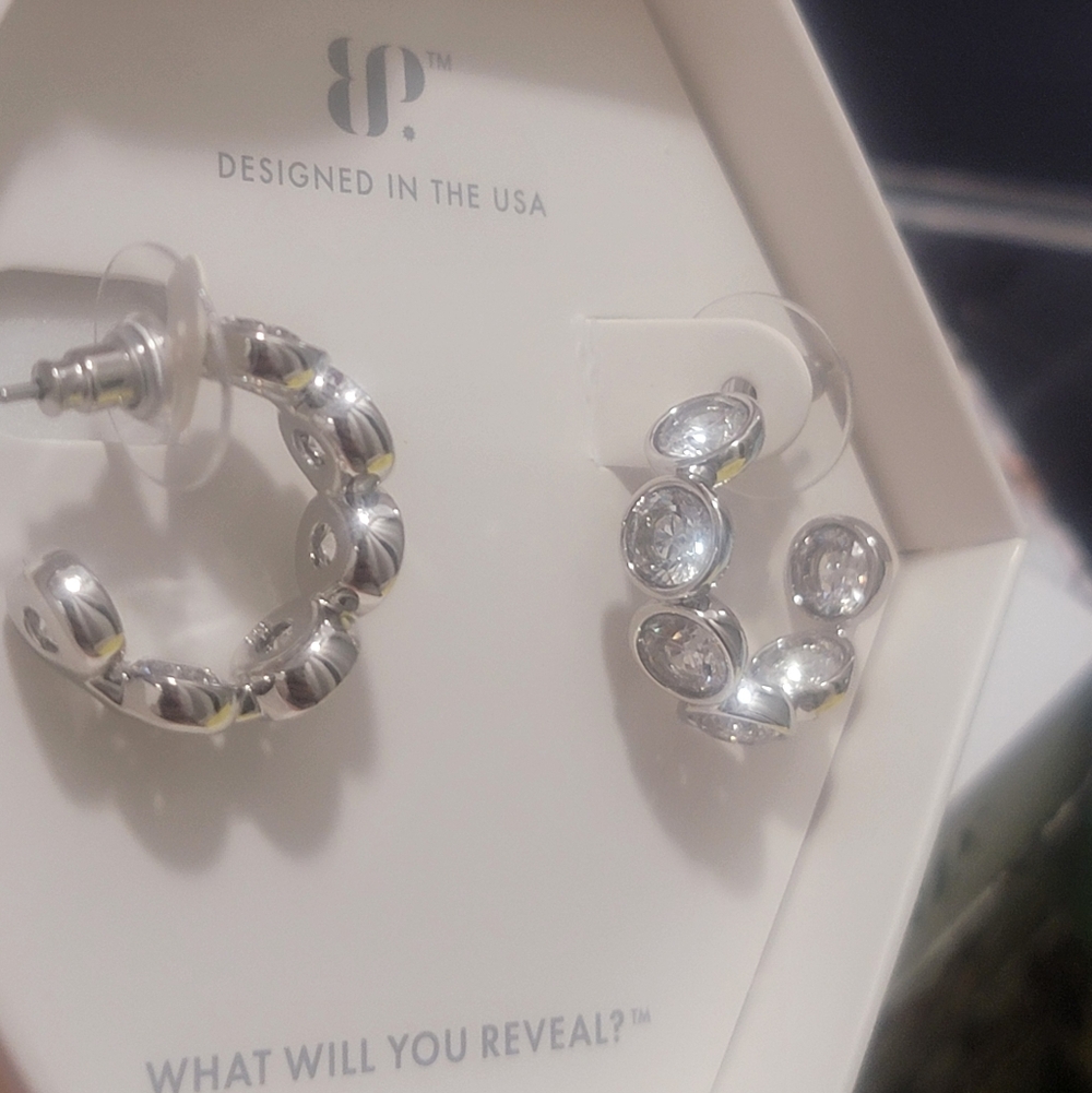 Bomb Party Diamond Cubic Zirconia Earrings